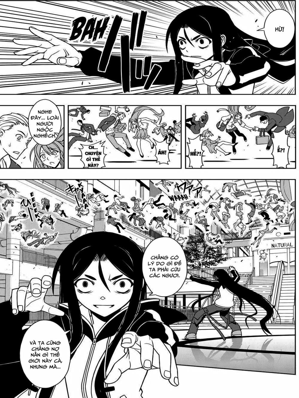 Truyện Tranh Lựa Chọn Phân Kỳ - Uq Holder! trang 9