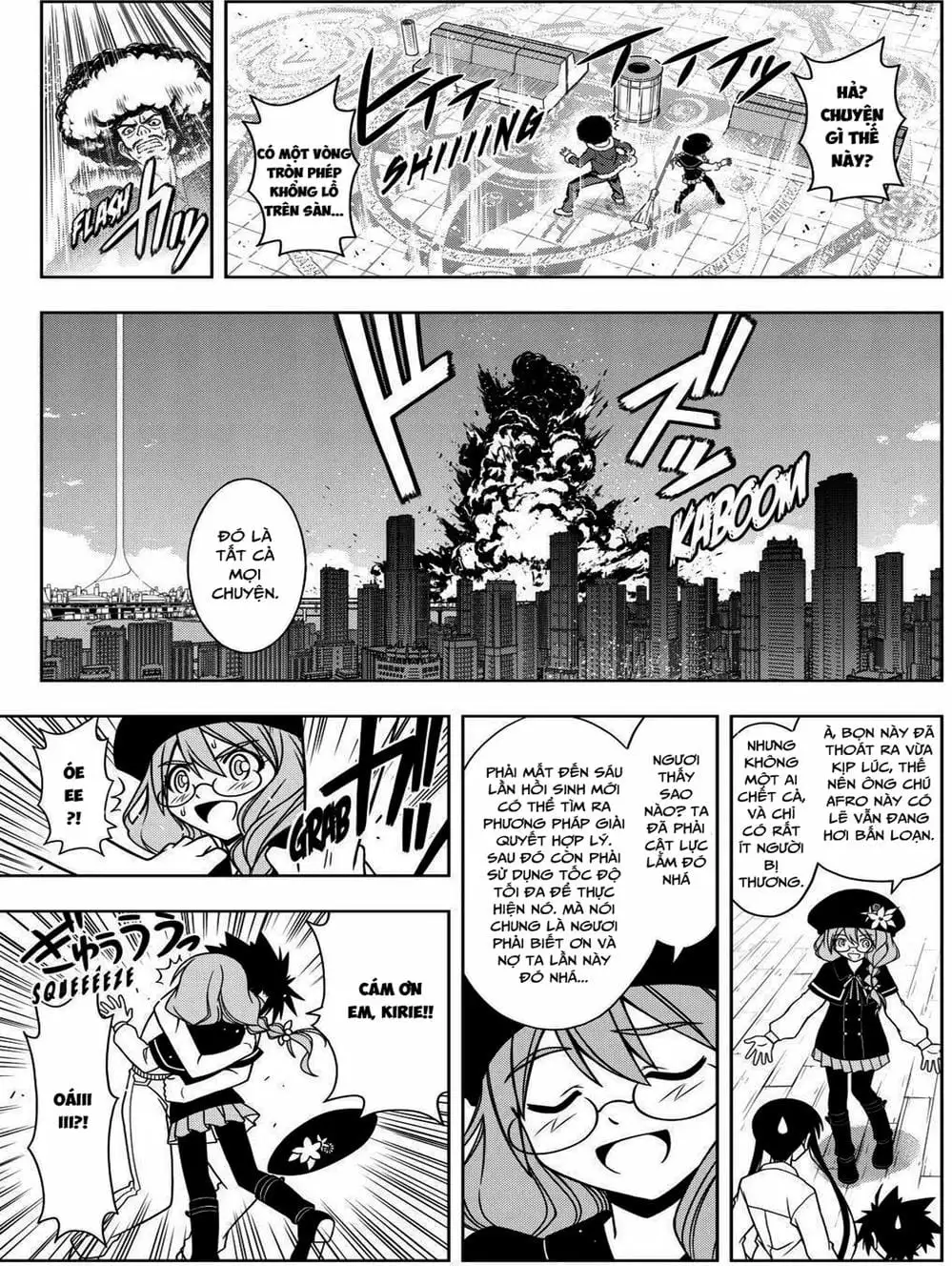 Truyện Tranh Lựa Chọn Phân Kỳ - Uq Holder! trang 9