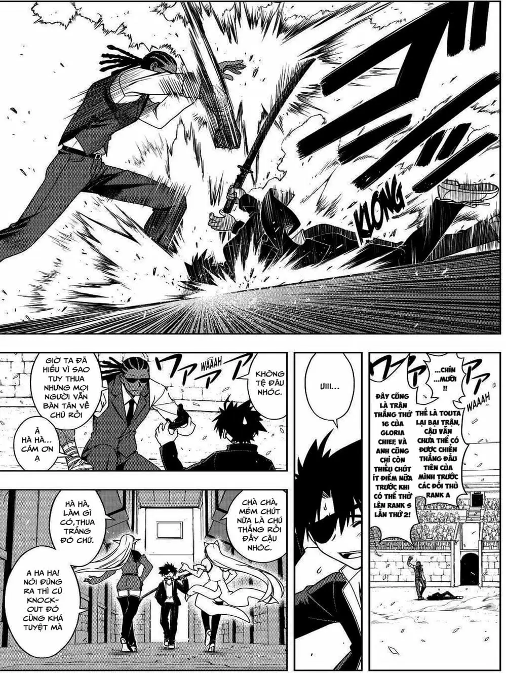 Truyện Tranh Lựa Chọn Phân Kỳ - Uq Holder! trang 9