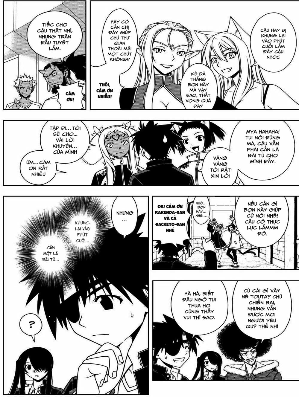 Truyện Tranh Lựa Chọn Phân Kỳ - Uq Holder! trang 9