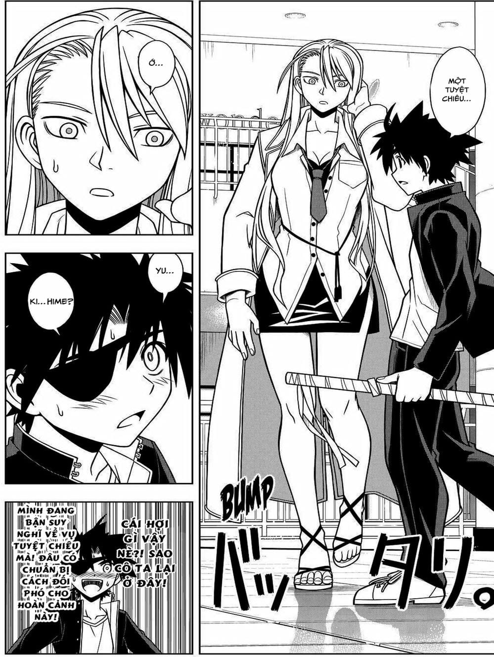 Truyện Tranh Lựa Chọn Phân Kỳ - Uq Holder! trang 9