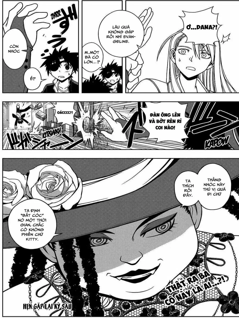 Truyện Tranh Lựa Chọn Phân Kỳ - Uq Holder! trang 9