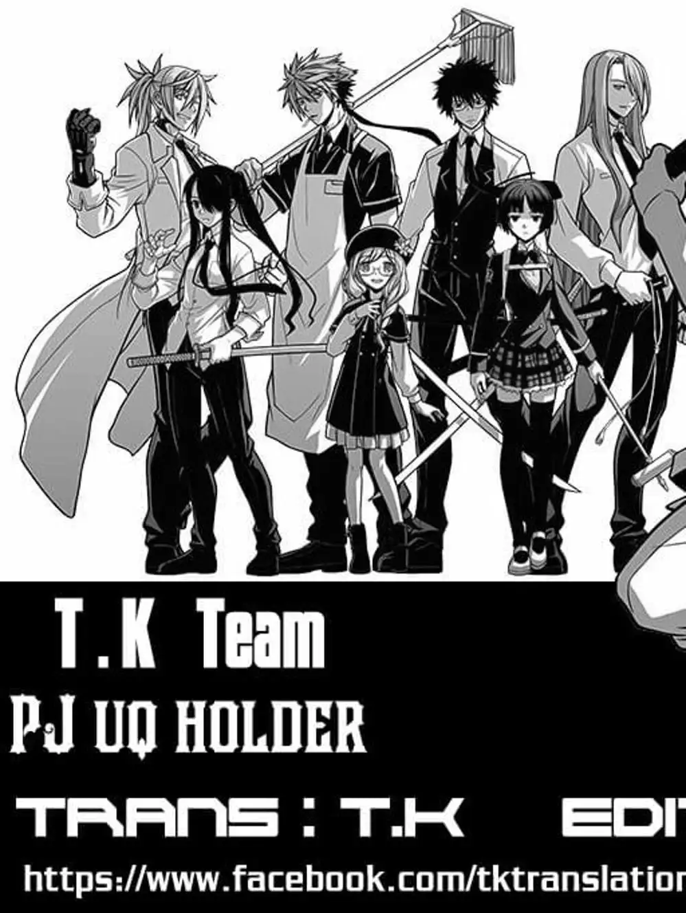 Truyện Tranh Lựa Chọn Phân Kỳ - Uq Holder! trang 9