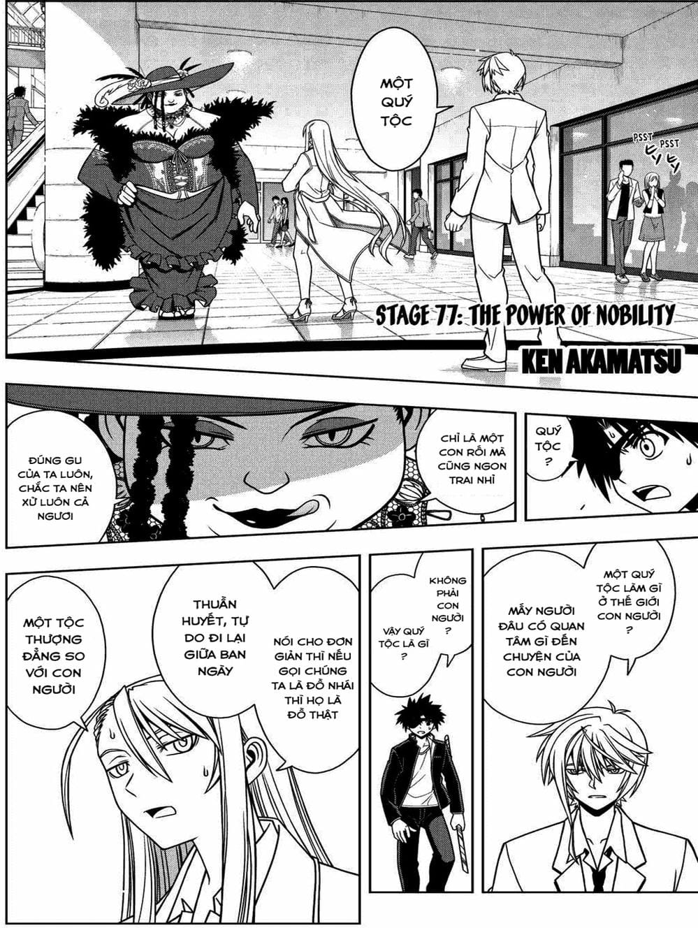 Truyện Tranh Lựa Chọn Phân Kỳ - Uq Holder! trang 9