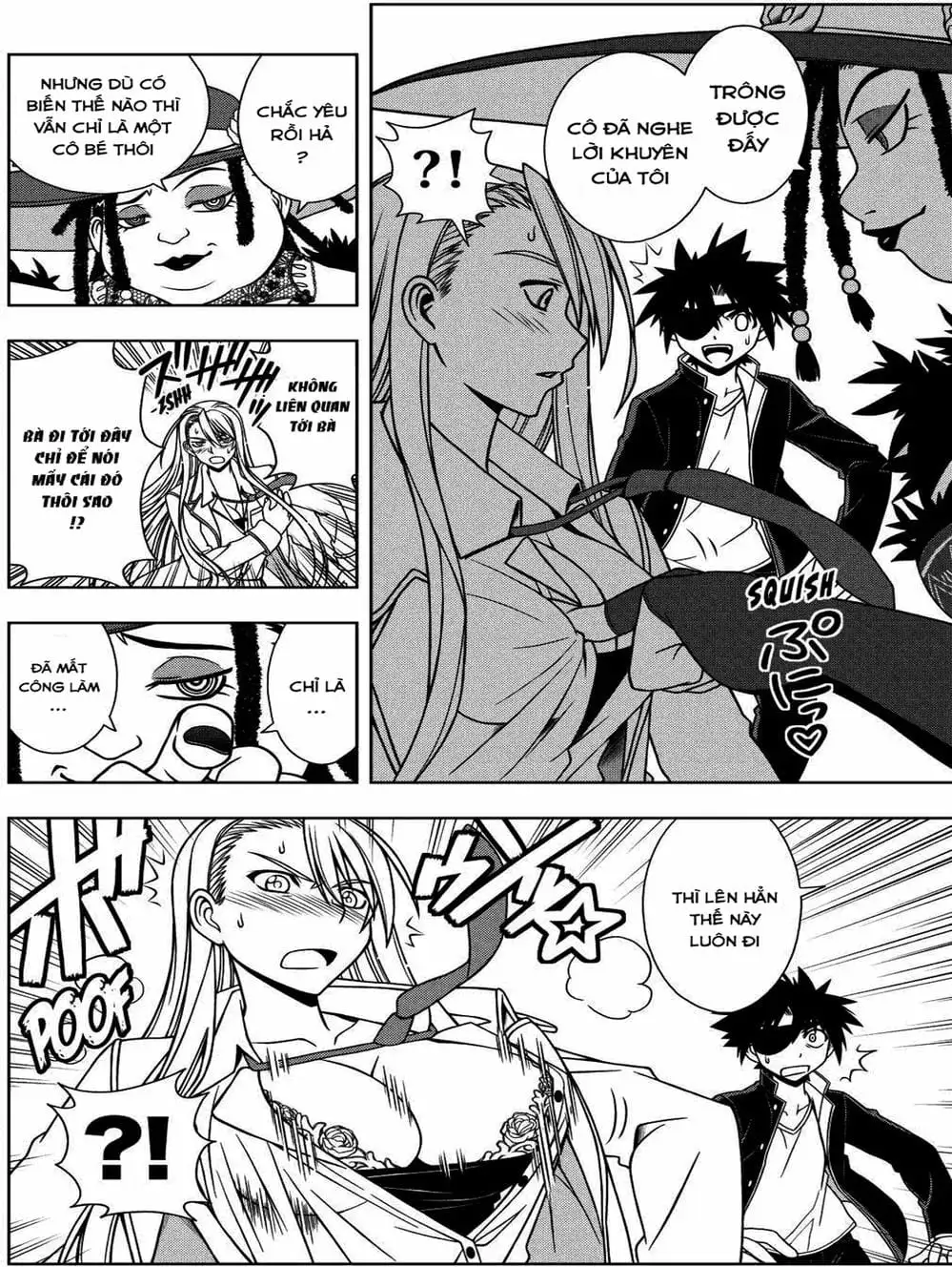 Truyện Tranh Lựa Chọn Phân Kỳ - Uq Holder! trang 9