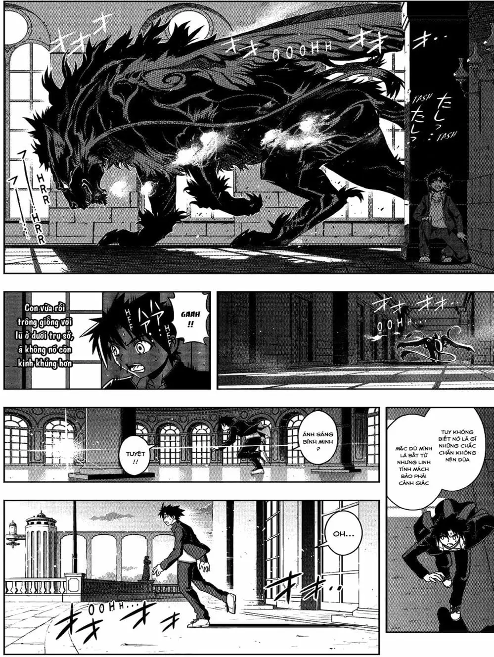 Truyện Tranh Lựa Chọn Phân Kỳ - Uq Holder! trang 9