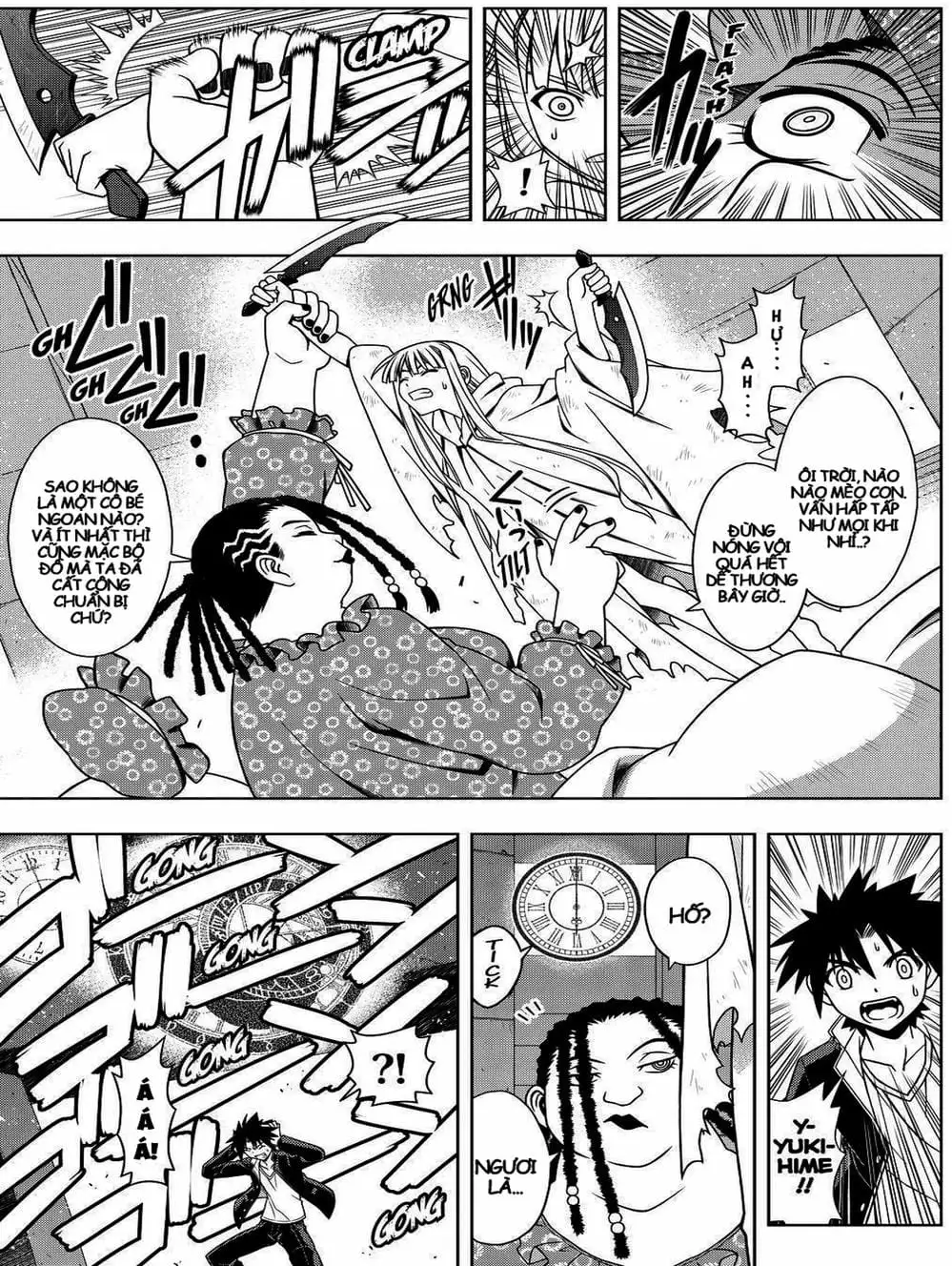 Truyện Tranh Lựa Chọn Phân Kỳ - Uq Holder! trang 9