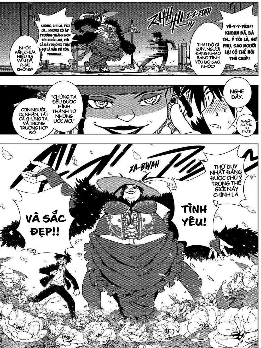 Truyện Tranh Lựa Chọn Phân Kỳ - Uq Holder! trang 9