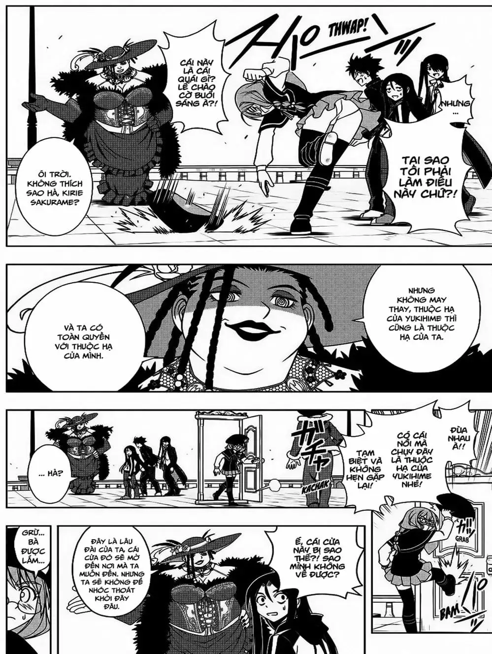 Truyện Tranh Lựa Chọn Phân Kỳ - Uq Holder! trang 9