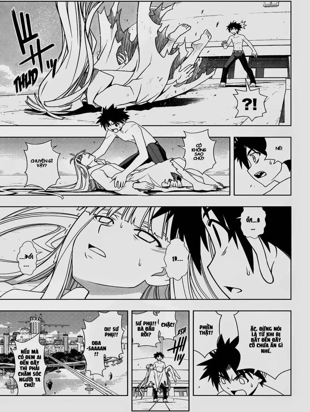 Truyện Tranh Lựa Chọn Phân Kỳ - Uq Holder! trang 9