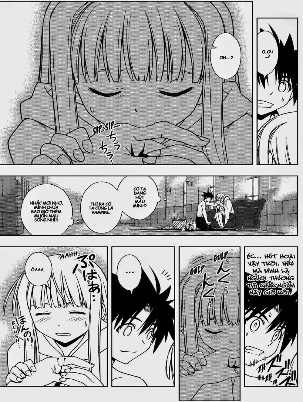 Truyện Tranh Lựa Chọn Phân Kỳ - Uq Holder! trang 9