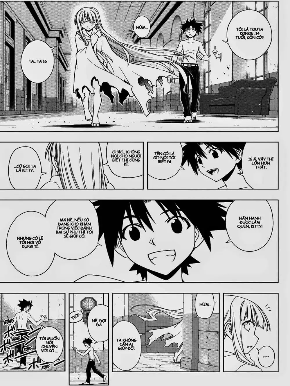 Truyện Tranh Lựa Chọn Phân Kỳ - Uq Holder! trang 9