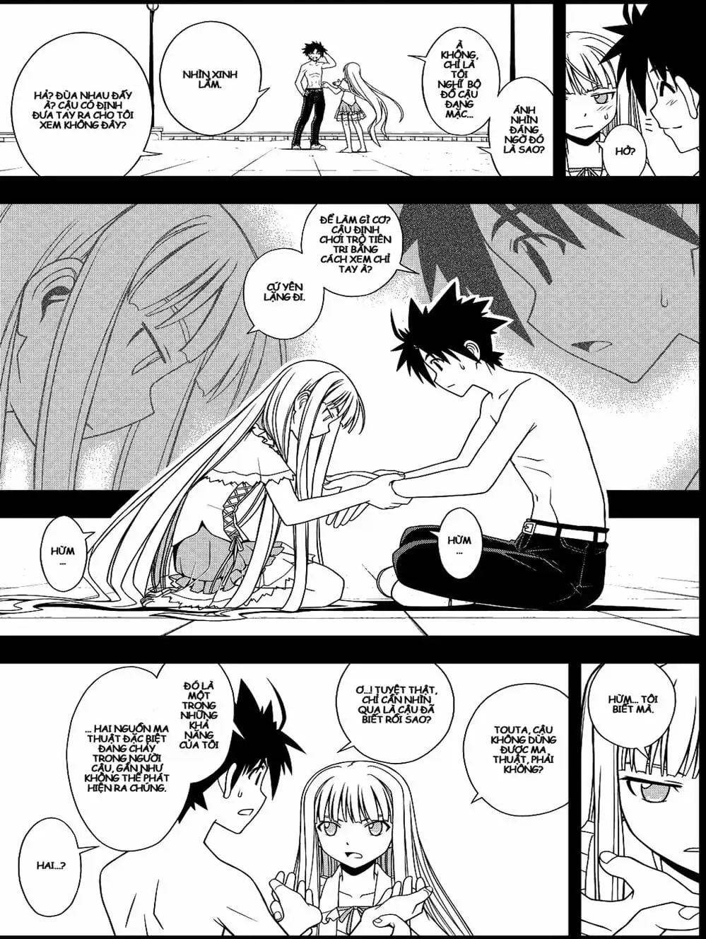 Truyện Tranh Lựa Chọn Phân Kỳ - Uq Holder! trang 9