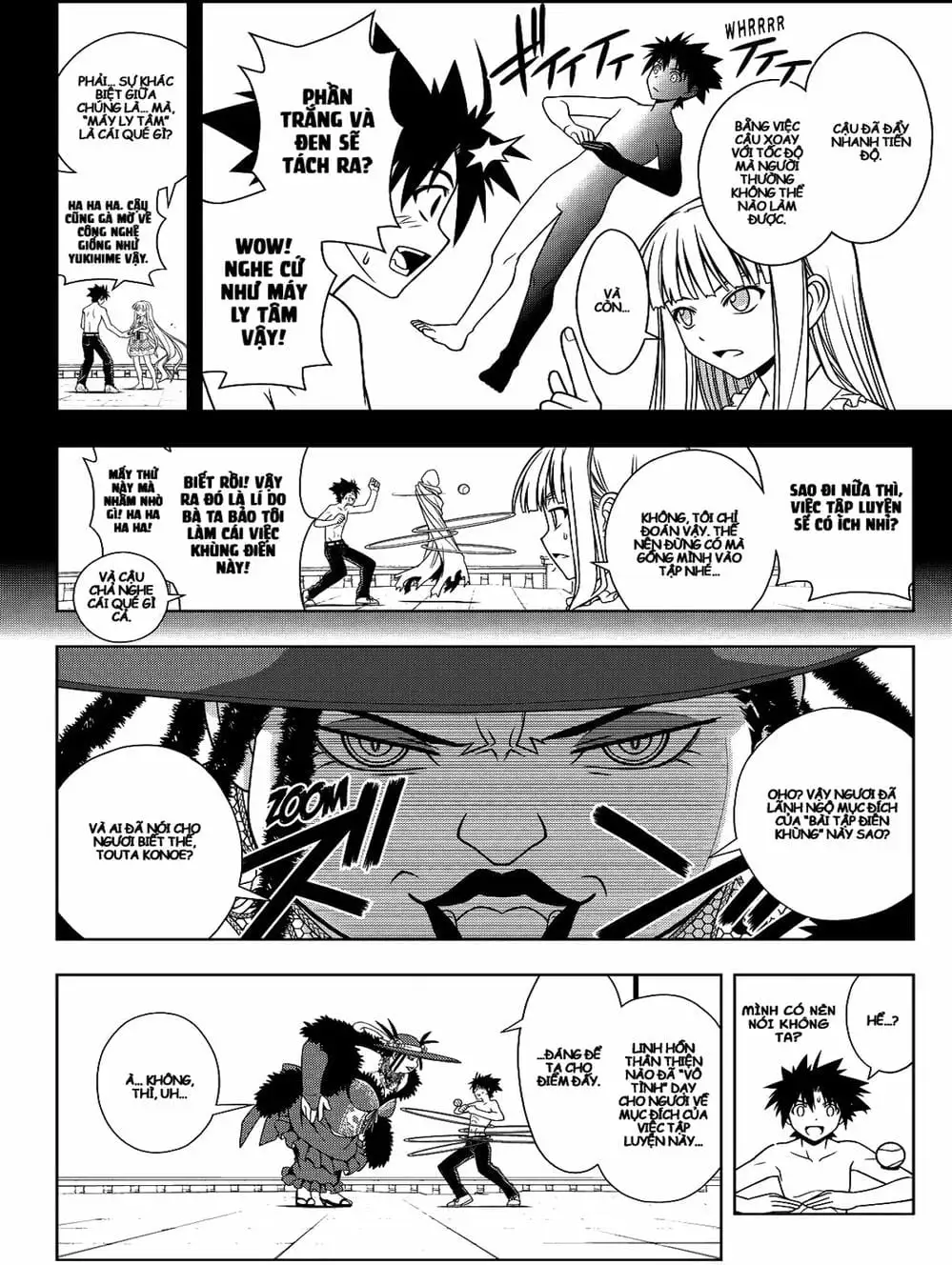 Truyện Tranh Lựa Chọn Phân Kỳ - Uq Holder! trang 9