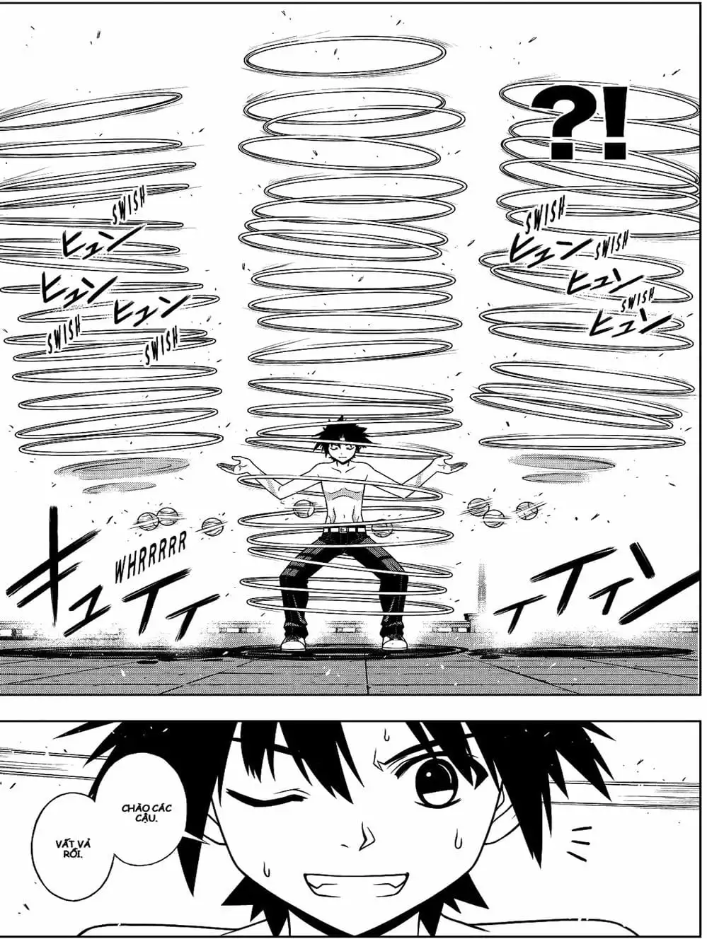 Truyện Tranh Lựa Chọn Phân Kỳ - Uq Holder! trang 9