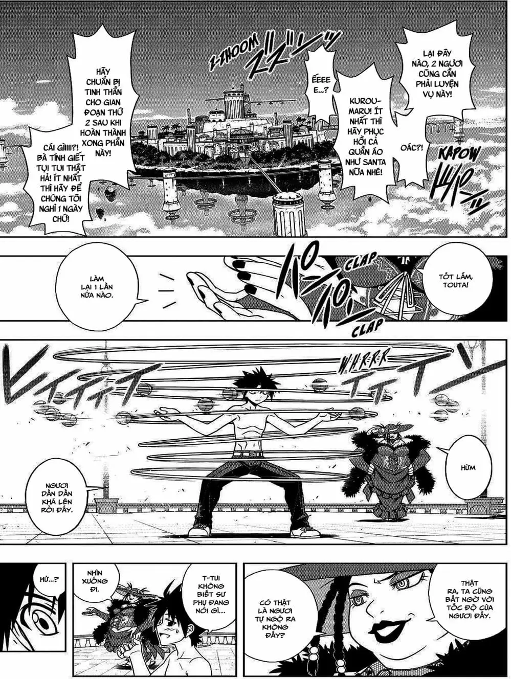 Truyện Tranh Lựa Chọn Phân Kỳ - Uq Holder! trang 9