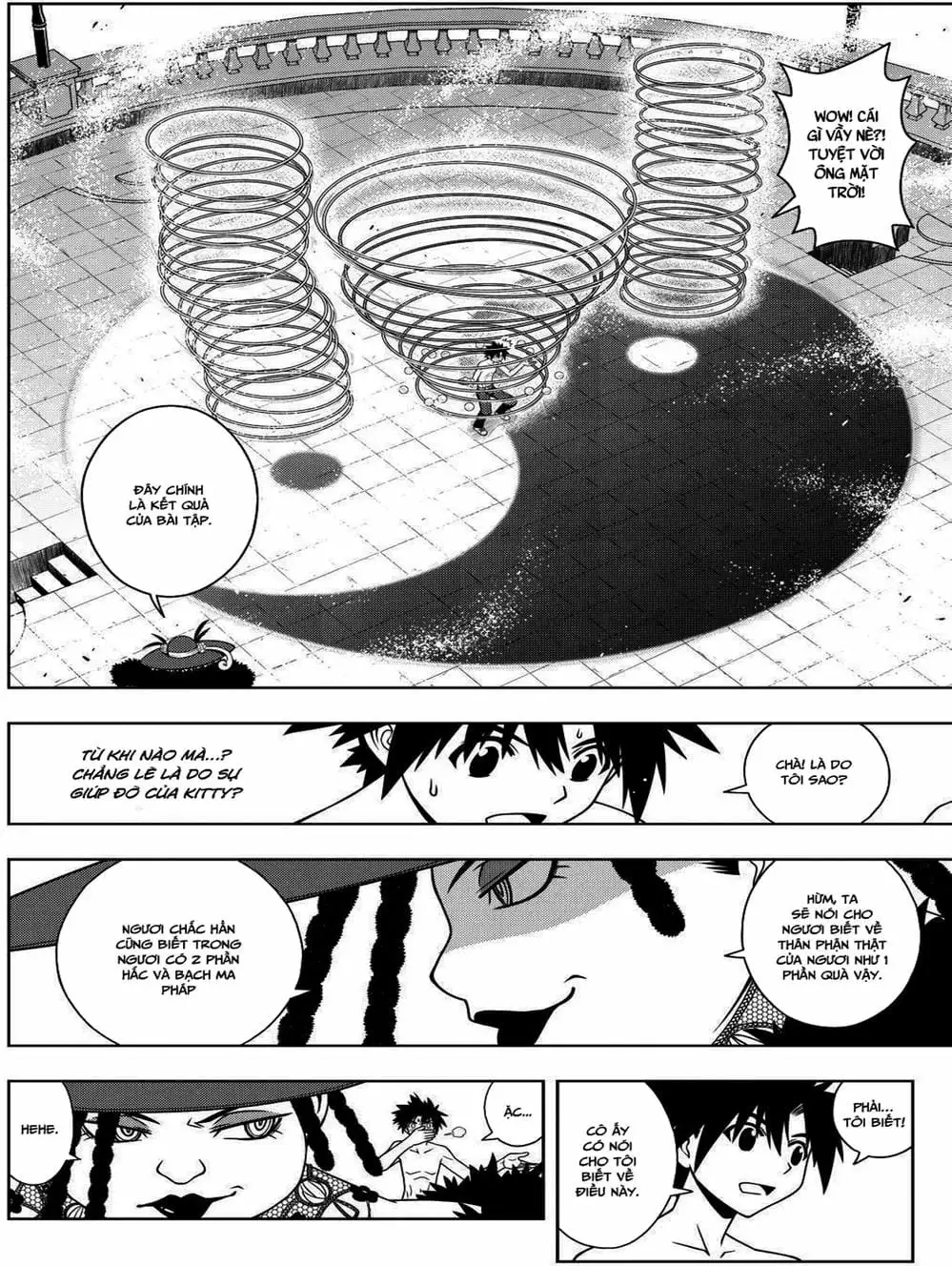 Truyện Tranh Lựa Chọn Phân Kỳ - Uq Holder! trang 9