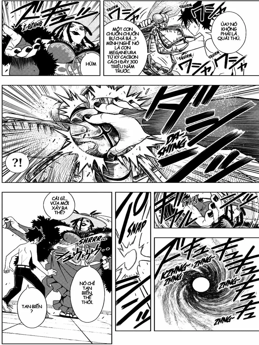 Truyện Tranh Lựa Chọn Phân Kỳ - Uq Holder! trang 9