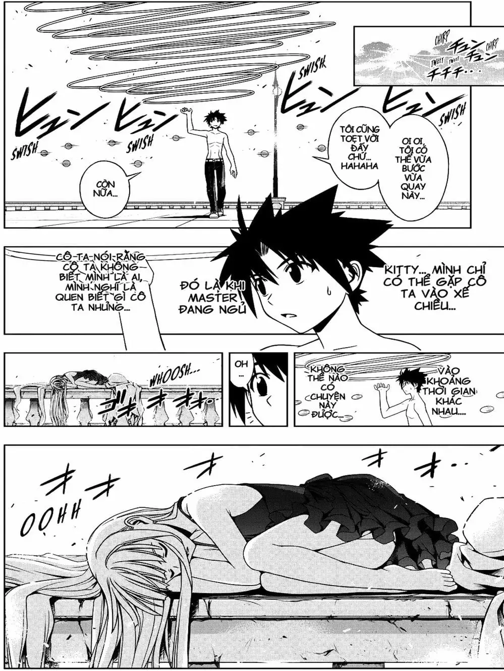 Truyện Tranh Lựa Chọn Phân Kỳ - Uq Holder! trang 9