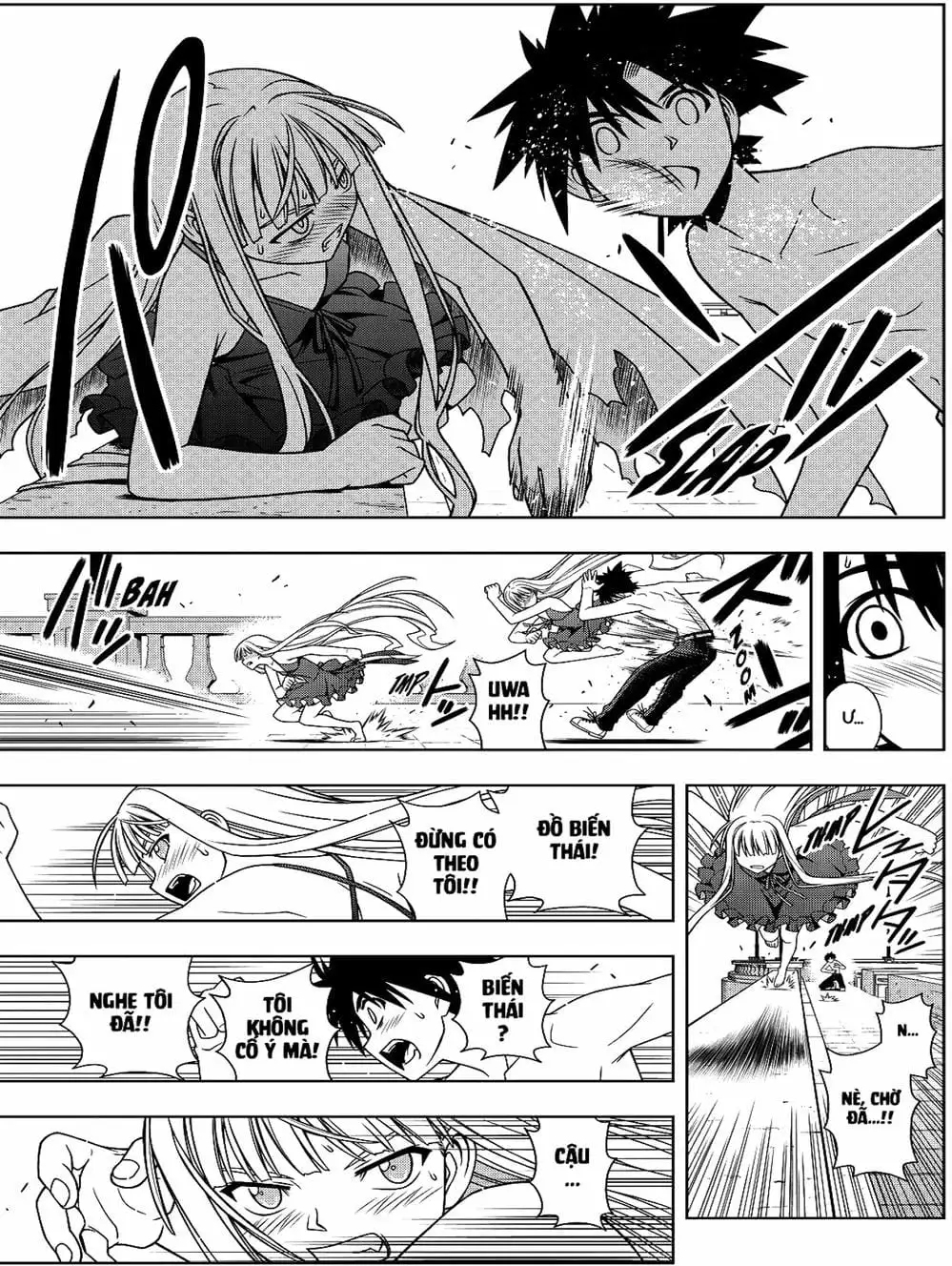 Truyện Tranh Lựa Chọn Phân Kỳ - Uq Holder! trang 9