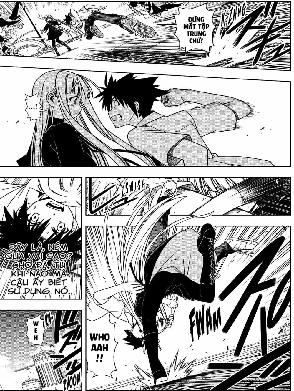 Truyện Tranh Lựa Chọn Phân Kỳ - Uq Holder! trang 9