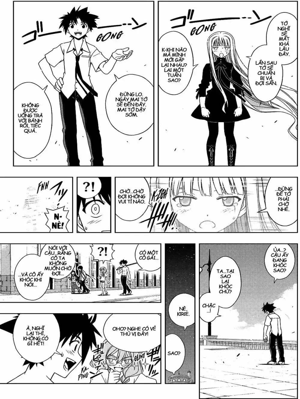 Truyện Tranh Lựa Chọn Phân Kỳ - Uq Holder! trang 9