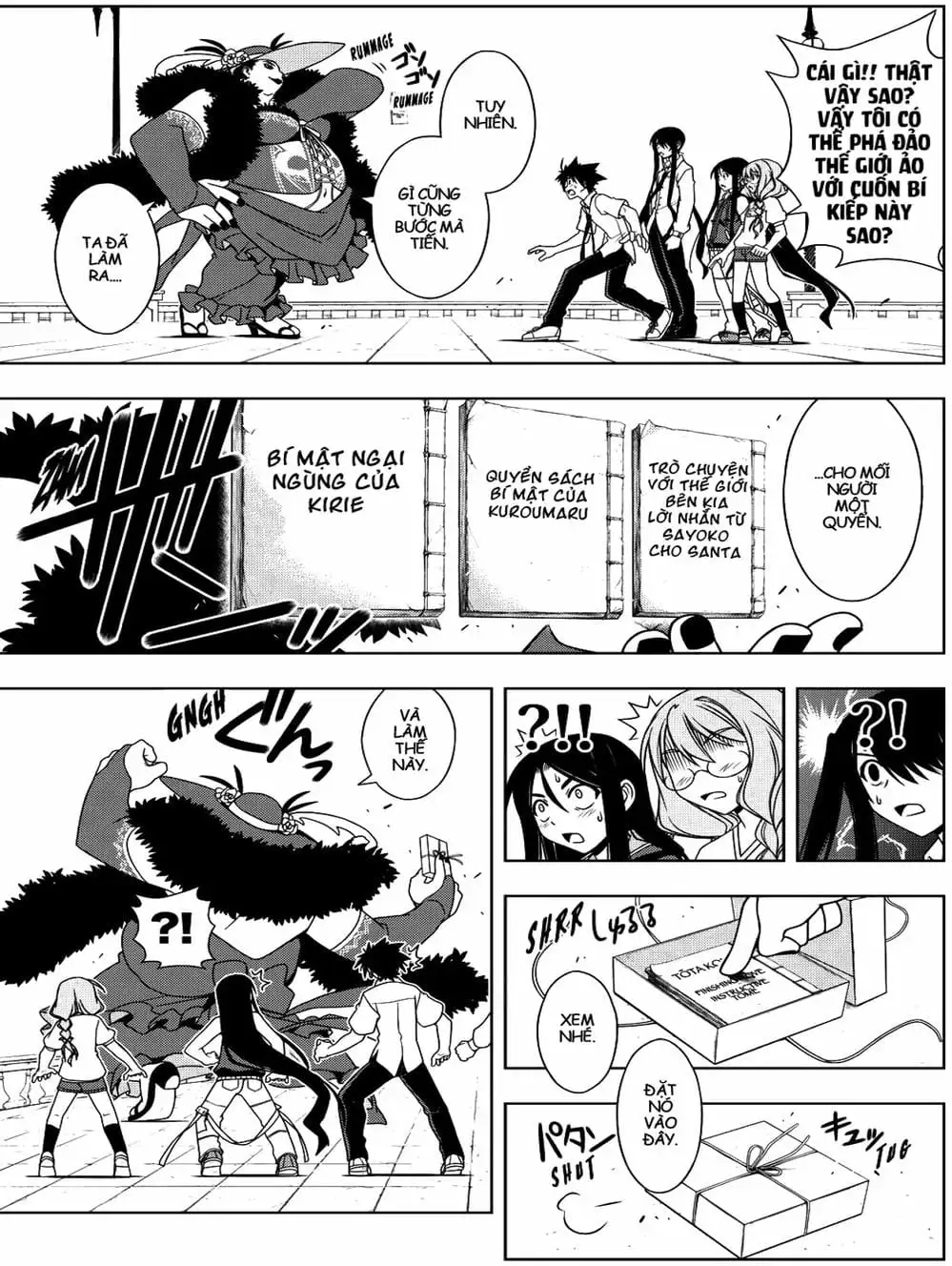 Truyện Tranh Lựa Chọn Phân Kỳ - Uq Holder! trang 9