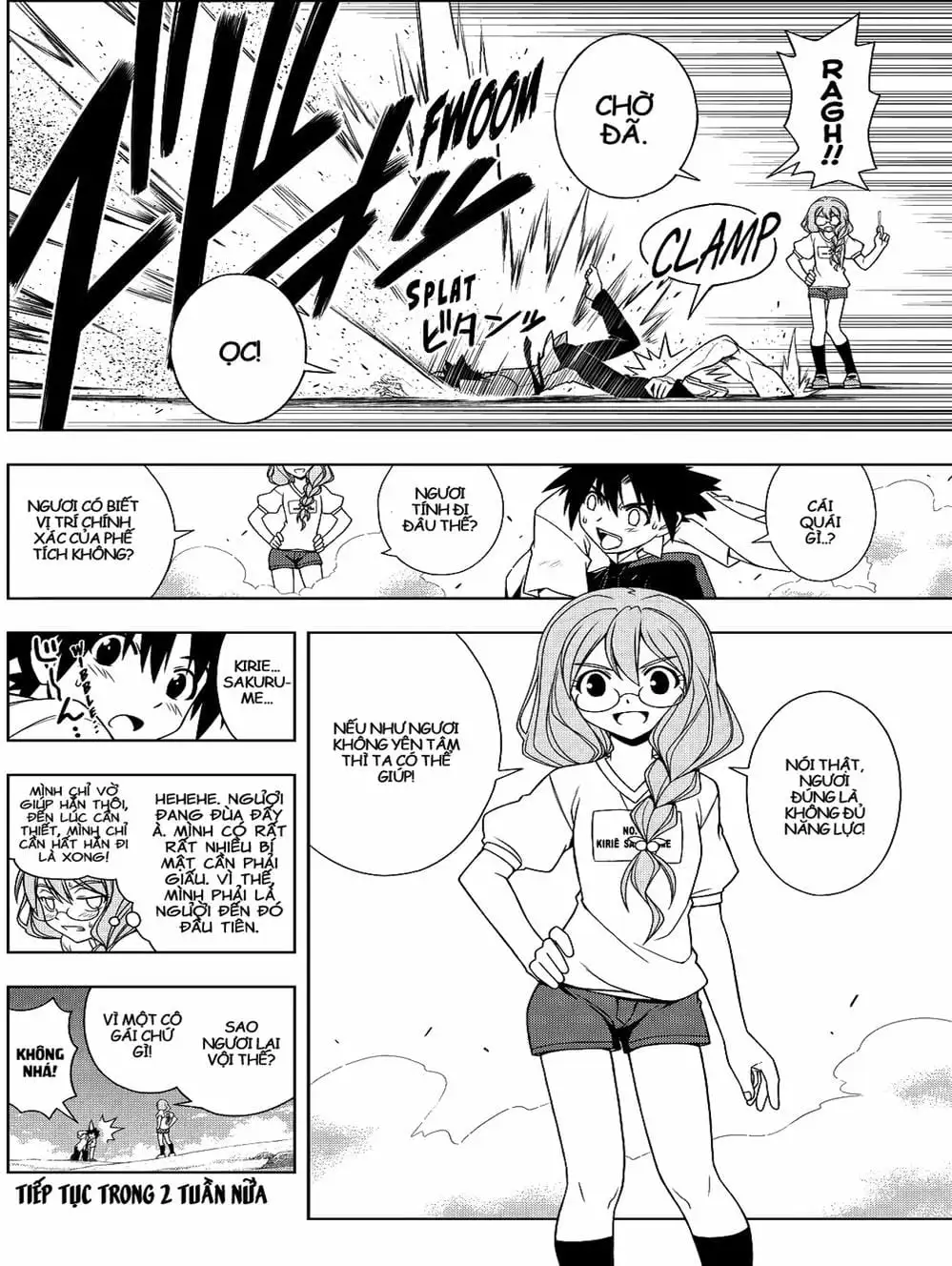 Truyện Tranh Lựa Chọn Phân Kỳ - Uq Holder! trang 9