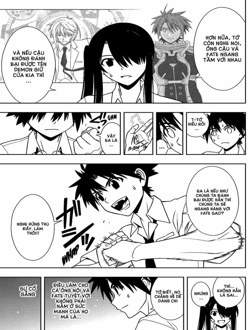 Truyện Tranh Lựa Chọn Phân Kỳ - Uq Holder! trang 9