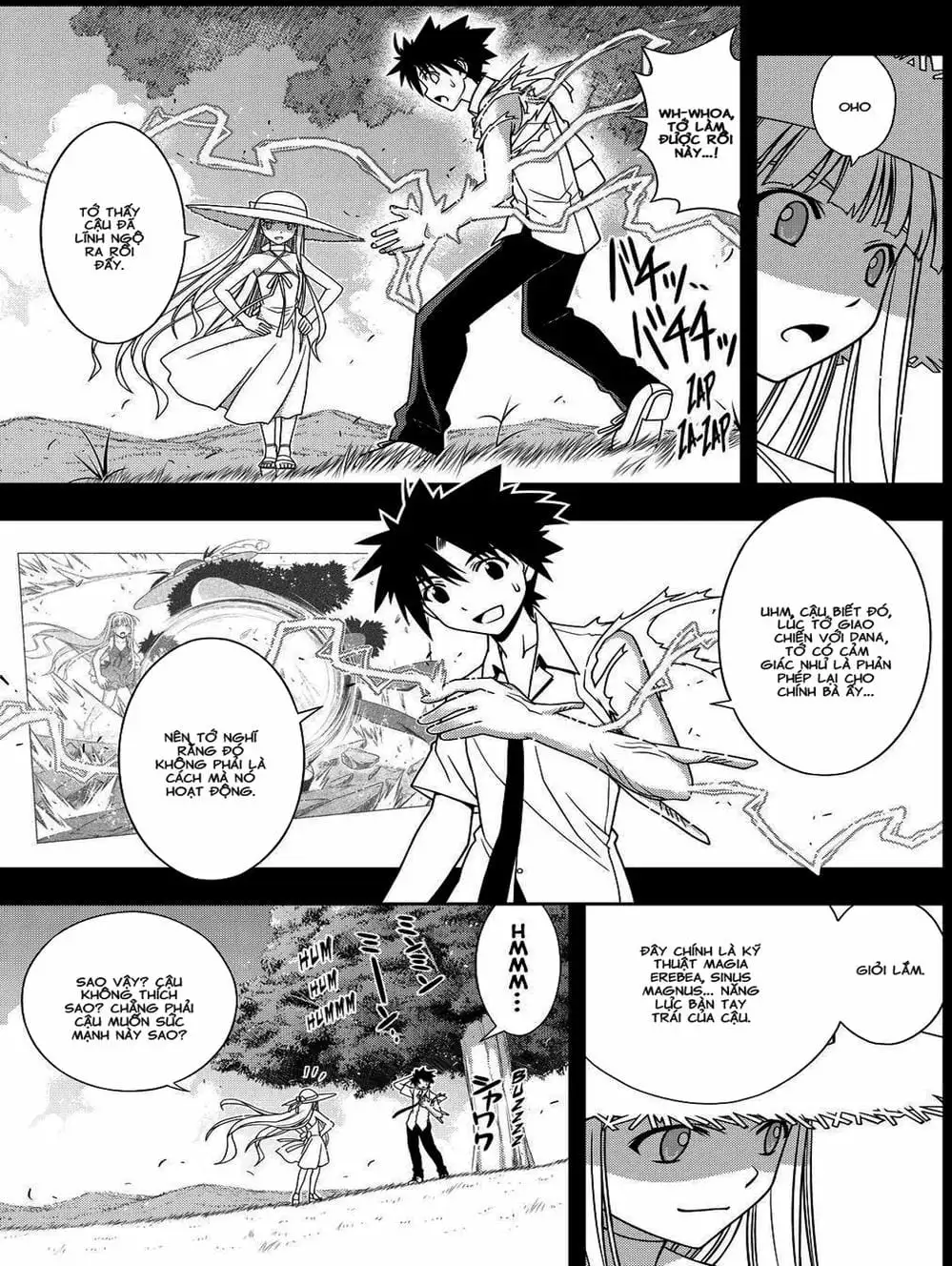 Truyện Tranh Lựa Chọn Phân Kỳ - Uq Holder! trang 9