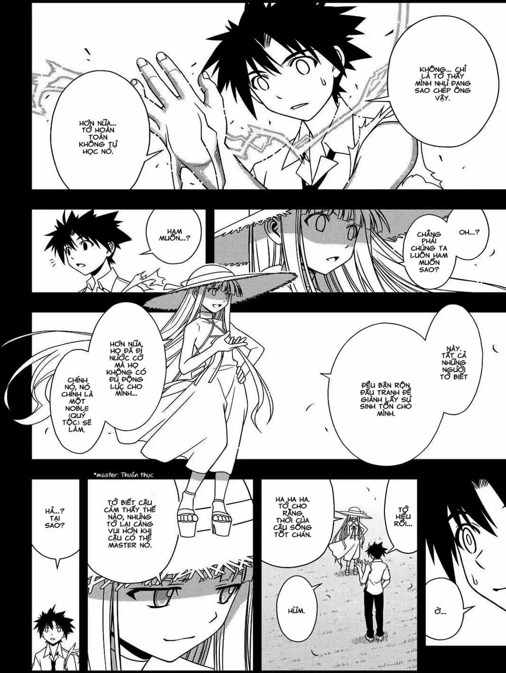 Truyện Tranh Lựa Chọn Phân Kỳ - Uq Holder! trang 9