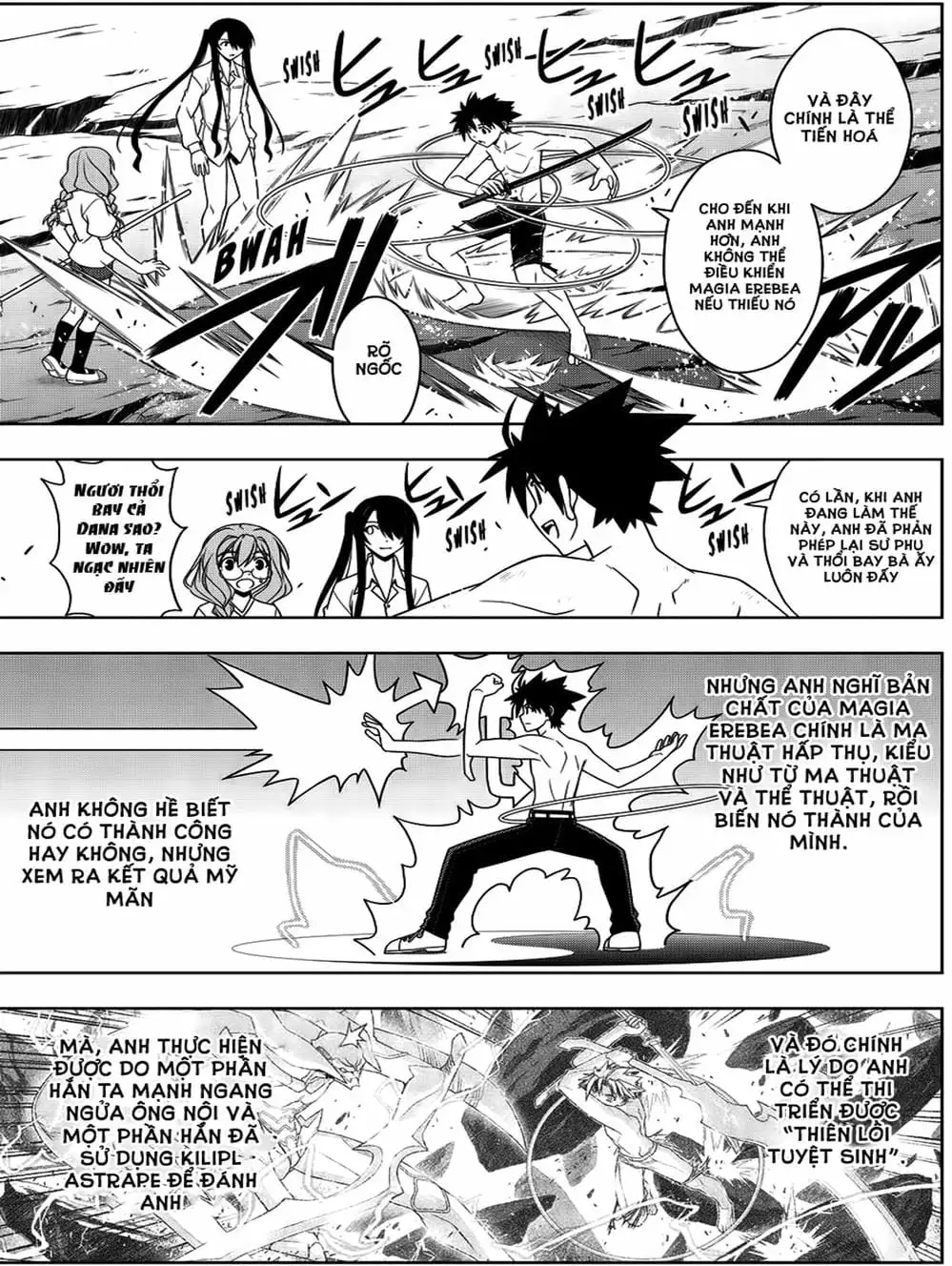 Truyện Tranh Lựa Chọn Phân Kỳ - Uq Holder! trang 9
