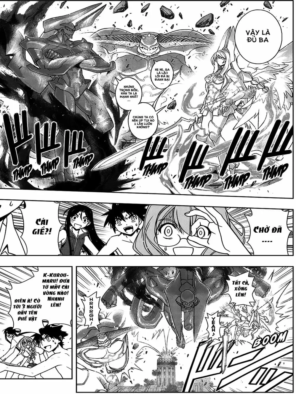 Truyện Tranh Lựa Chọn Phân Kỳ - Uq Holder! trang 9