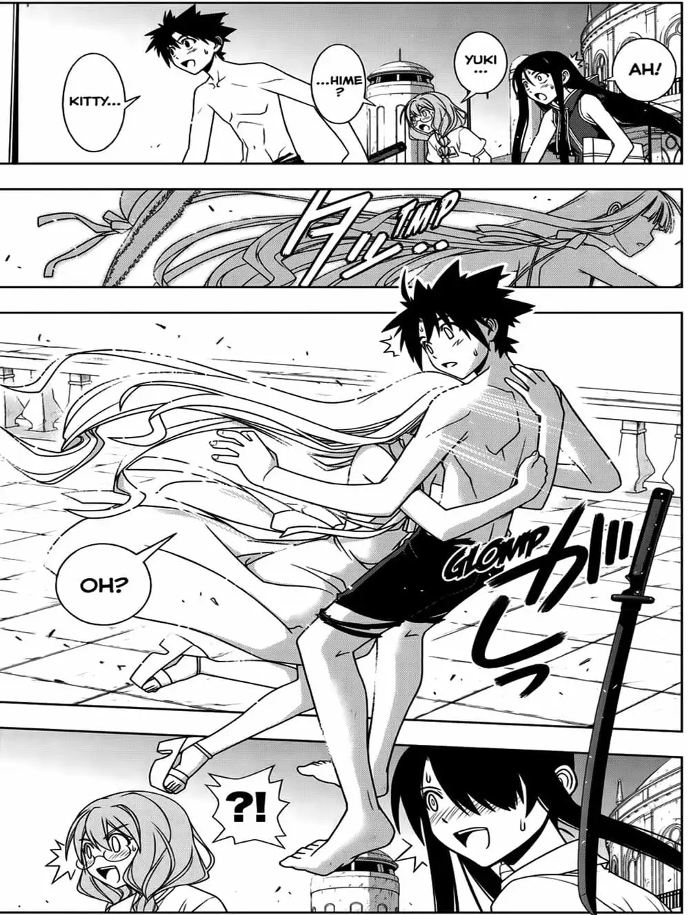 Truyện Tranh Lựa Chọn Phân Kỳ - Uq Holder! trang 9