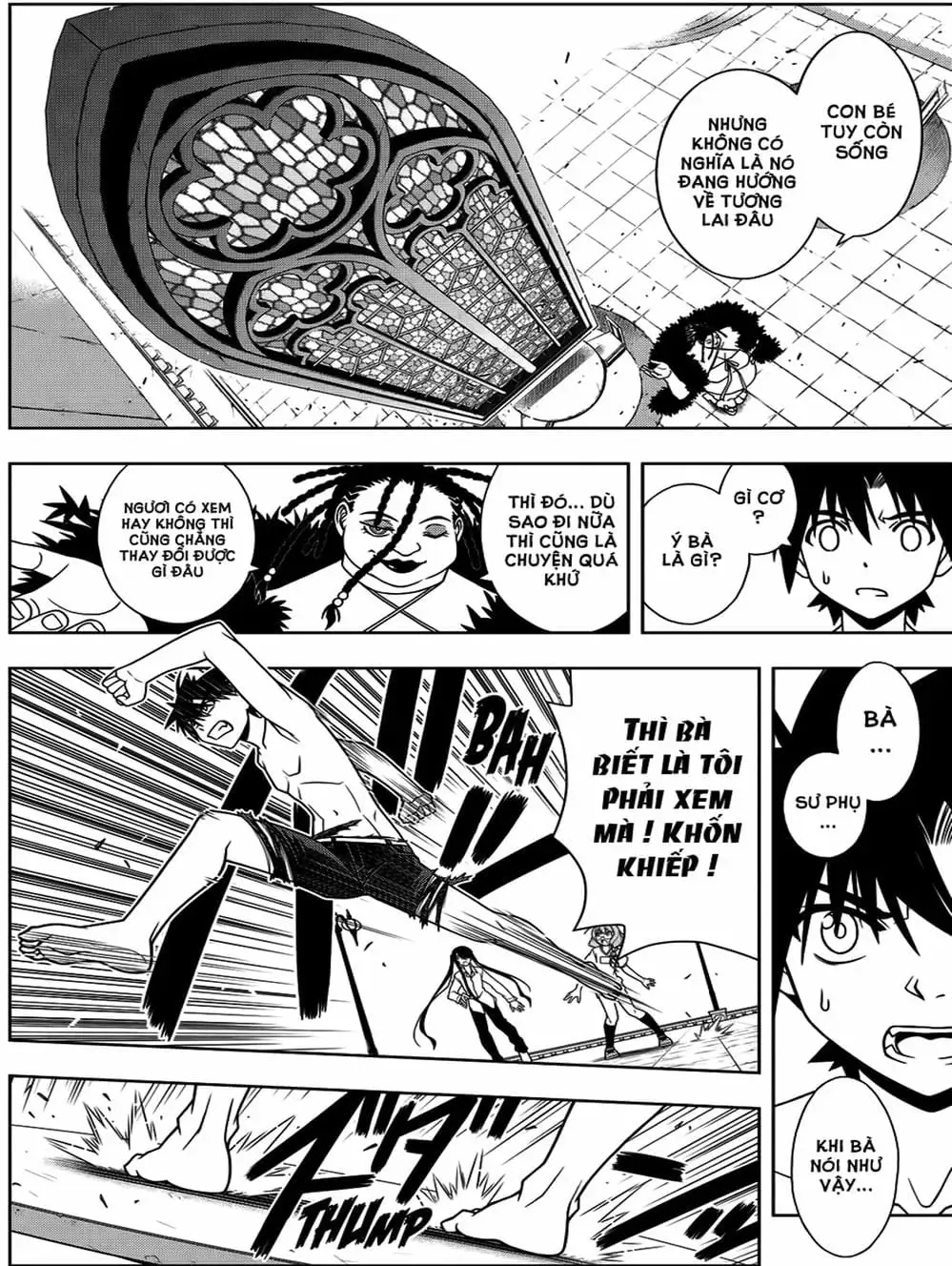 Truyện Tranh Lựa Chọn Phân Kỳ - Uq Holder! trang 9