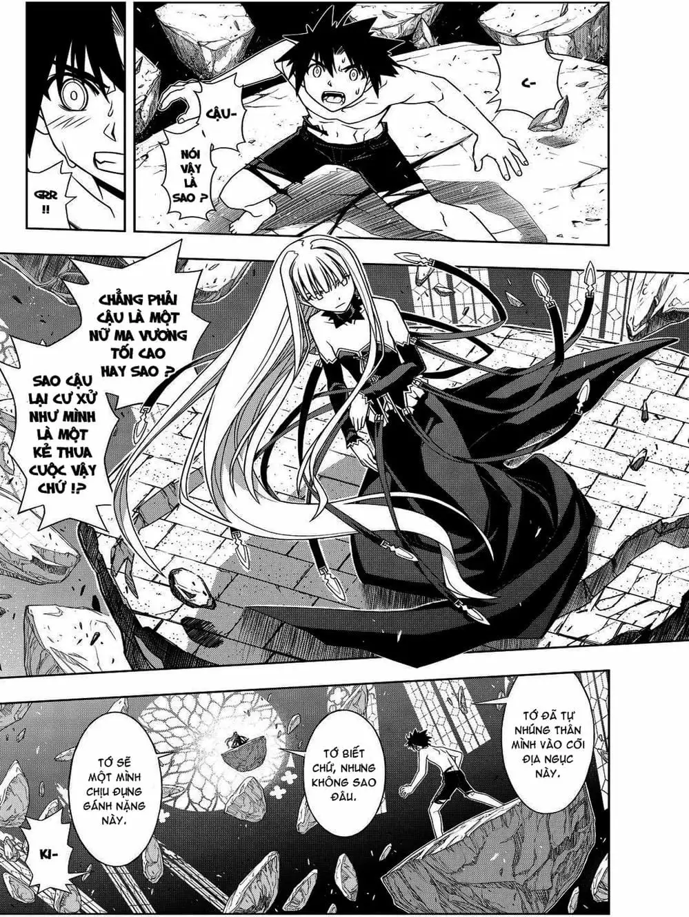 Truyện Tranh Lựa Chọn Phân Kỳ - Uq Holder! trang 9