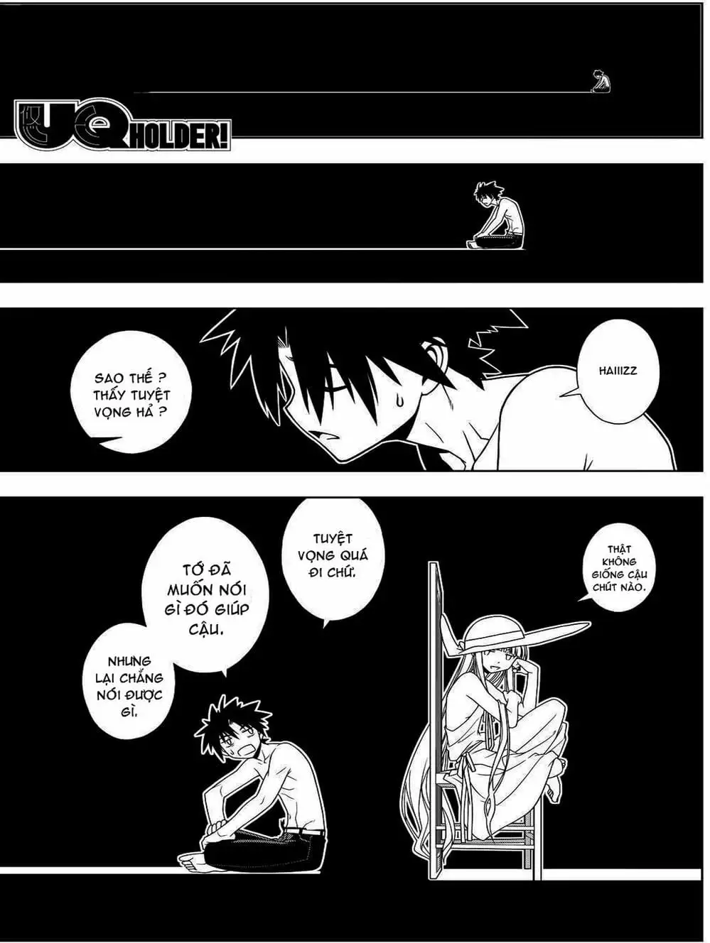 Truyện Tranh Lựa Chọn Phân Kỳ - Uq Holder! trang 9