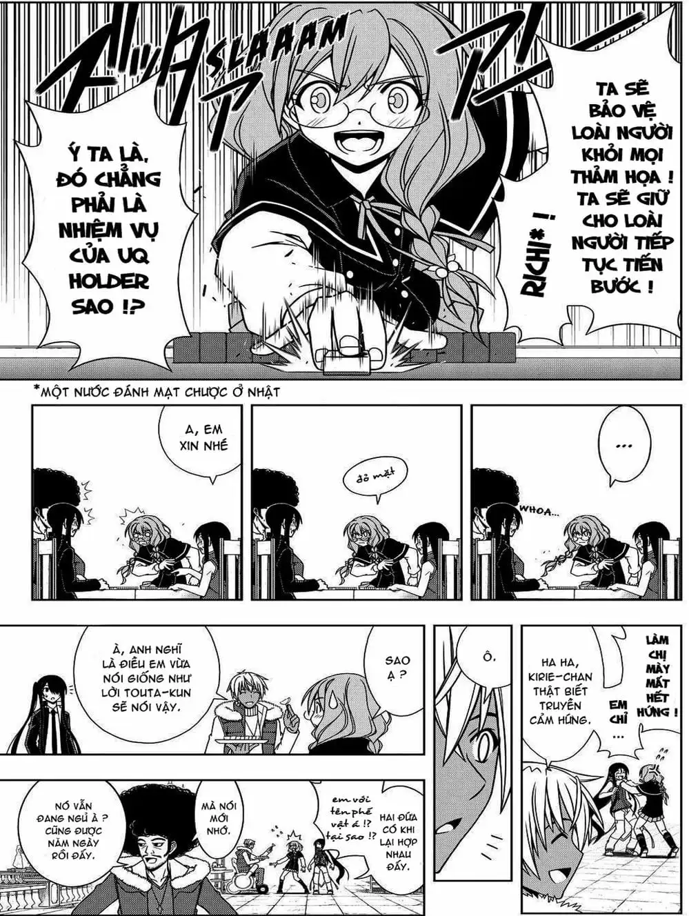 Truyện Tranh Lựa Chọn Phân Kỳ - Uq Holder! trang 9