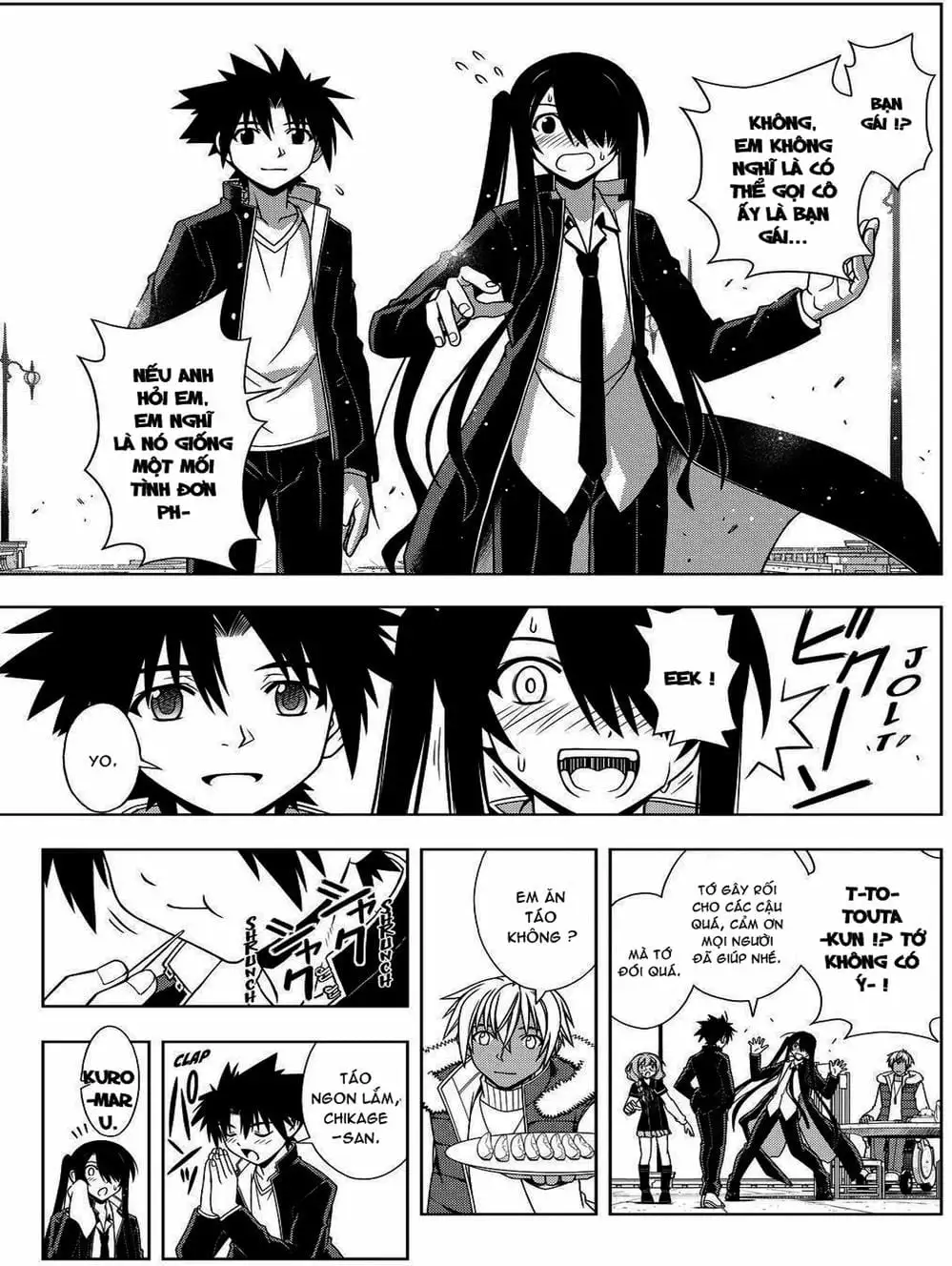 Truyện Tranh Lựa Chọn Phân Kỳ - Uq Holder! trang 9