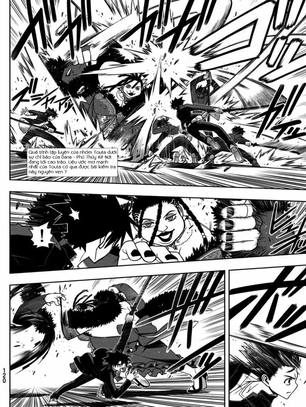 Truyện Tranh Lựa Chọn Phân Kỳ - Uq Holder! trang 9