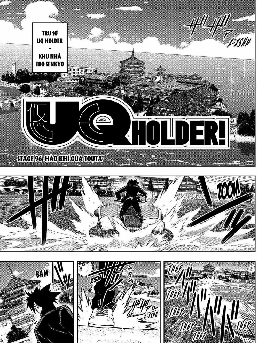 Truyện Tranh Lựa Chọn Phân Kỳ - Uq Holder! trang 9