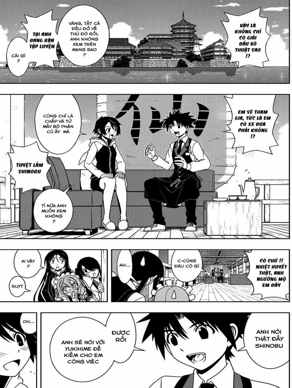 Truyện Tranh Lựa Chọn Phân Kỳ - Uq Holder! trang 9
