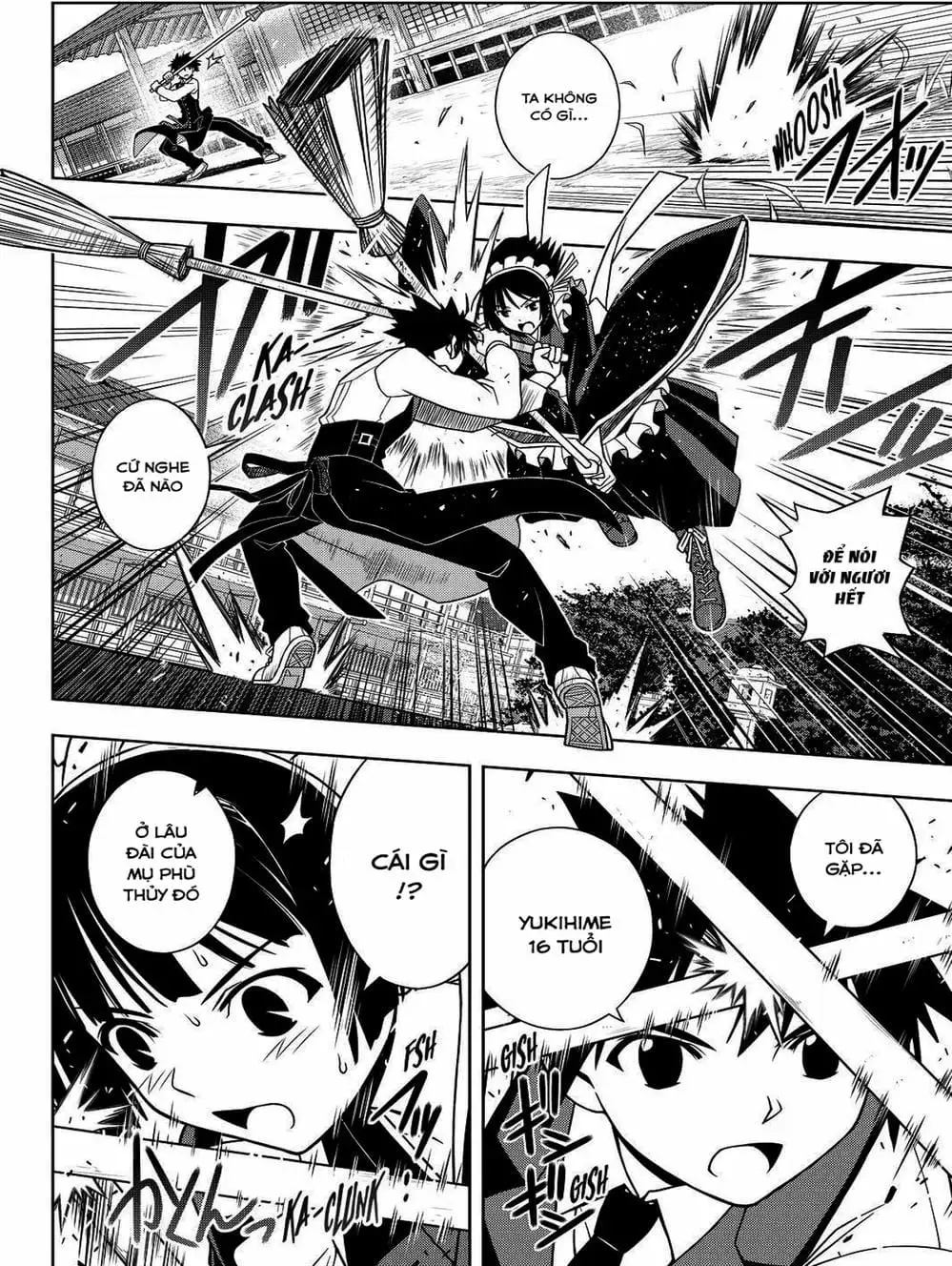 Truyện Tranh Lựa Chọn Phân Kỳ - Uq Holder! trang 9