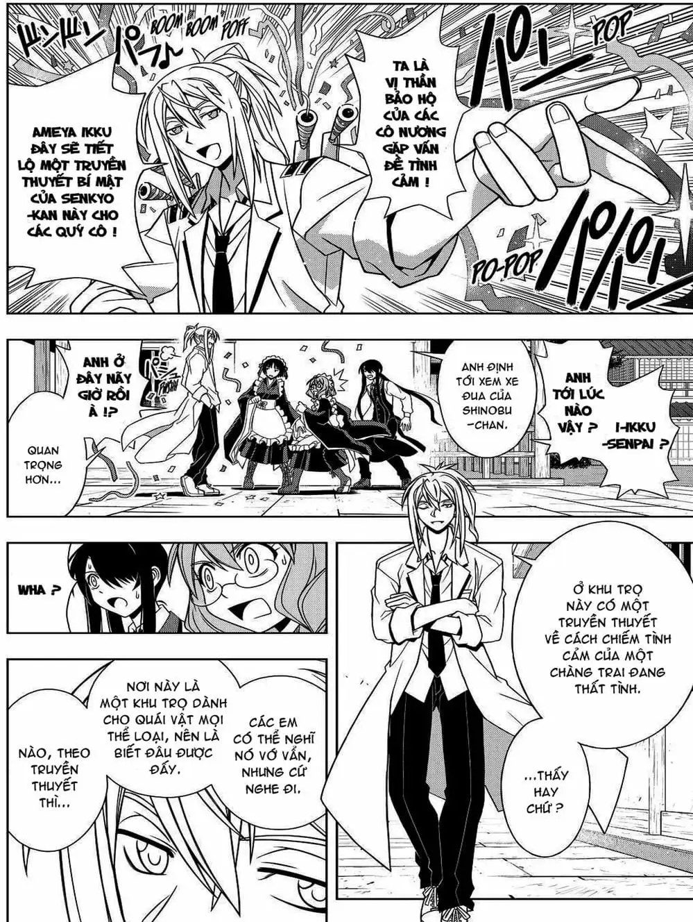 Truyện Tranh Lựa Chọn Phân Kỳ - Uq Holder! trang 9