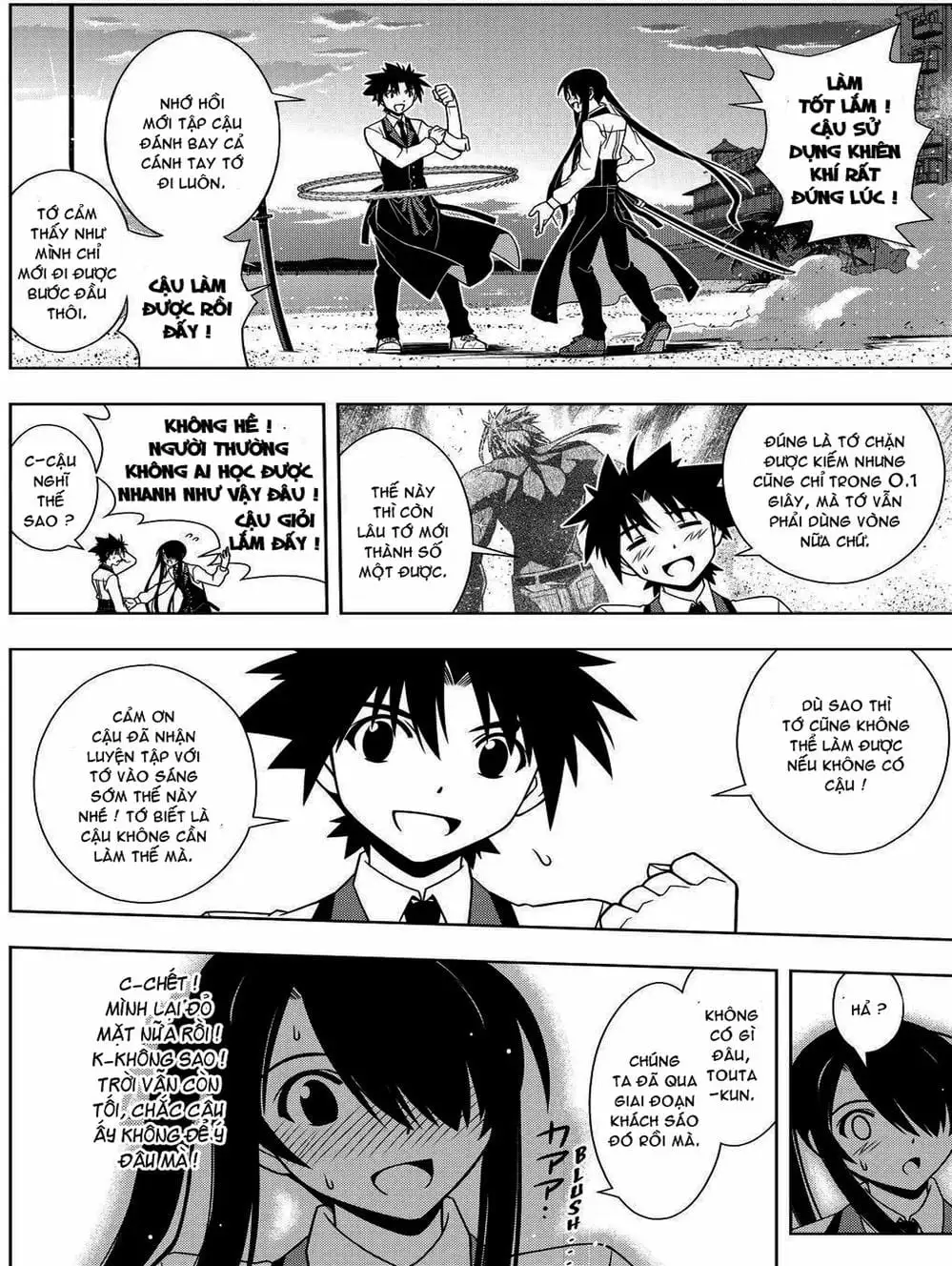 Truyện Tranh Lựa Chọn Phân Kỳ - Uq Holder! trang 9