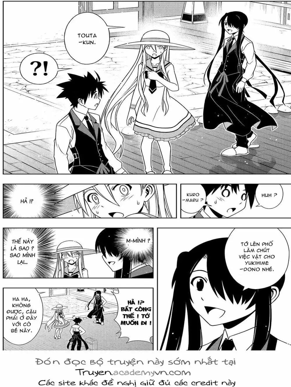 Truyện Tranh Lựa Chọn Phân Kỳ - Uq Holder! trang 9
