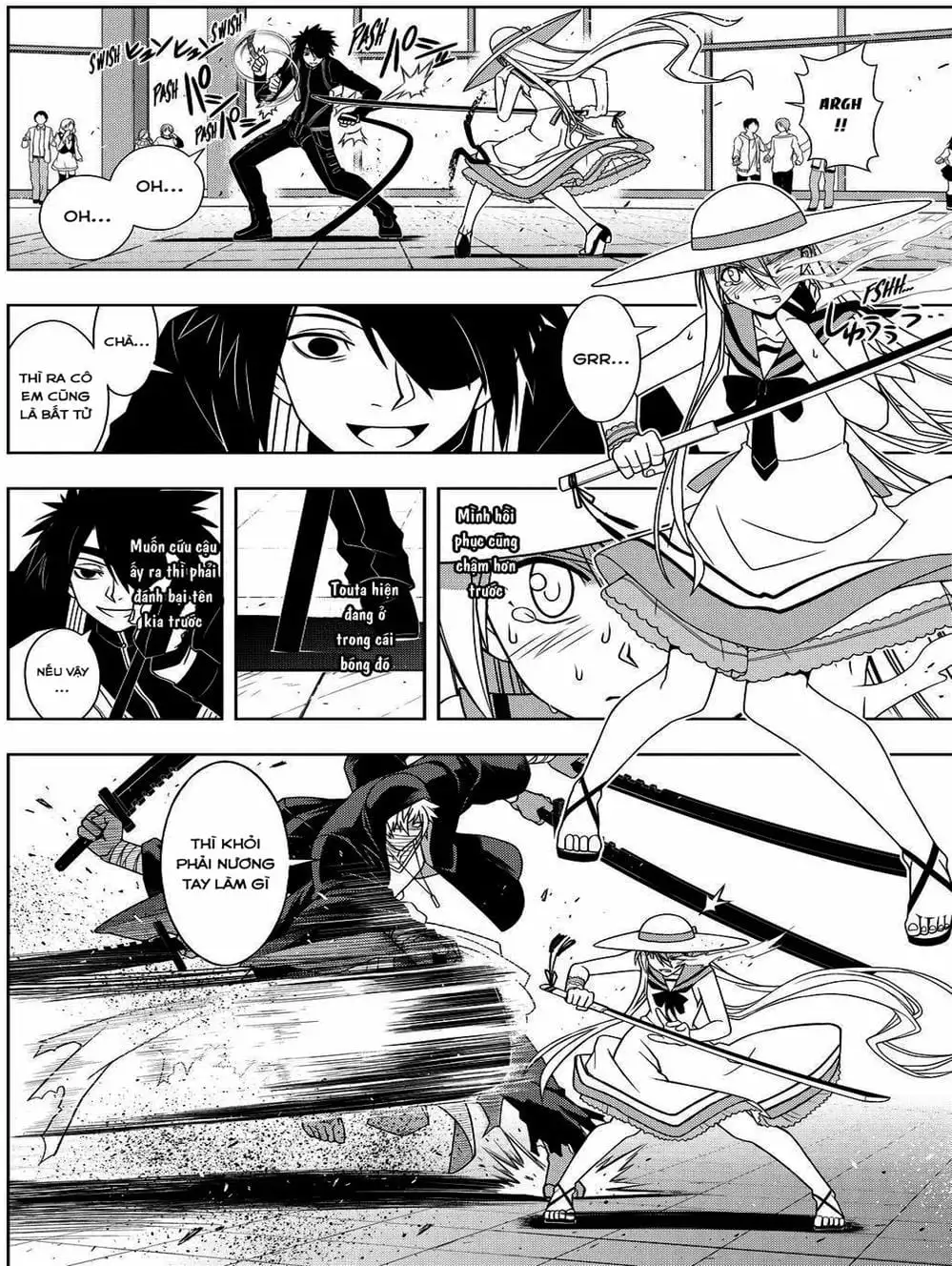 Truyện Tranh Lựa Chọn Phân Kỳ - Uq Holder! trang 9