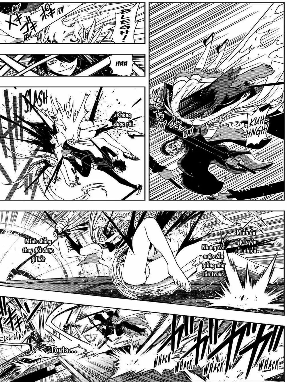 Truyện Tranh Lựa Chọn Phân Kỳ - Uq Holder! trang 9