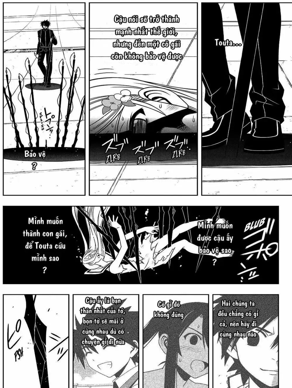Truyện Tranh Lựa Chọn Phân Kỳ - Uq Holder! trang 9