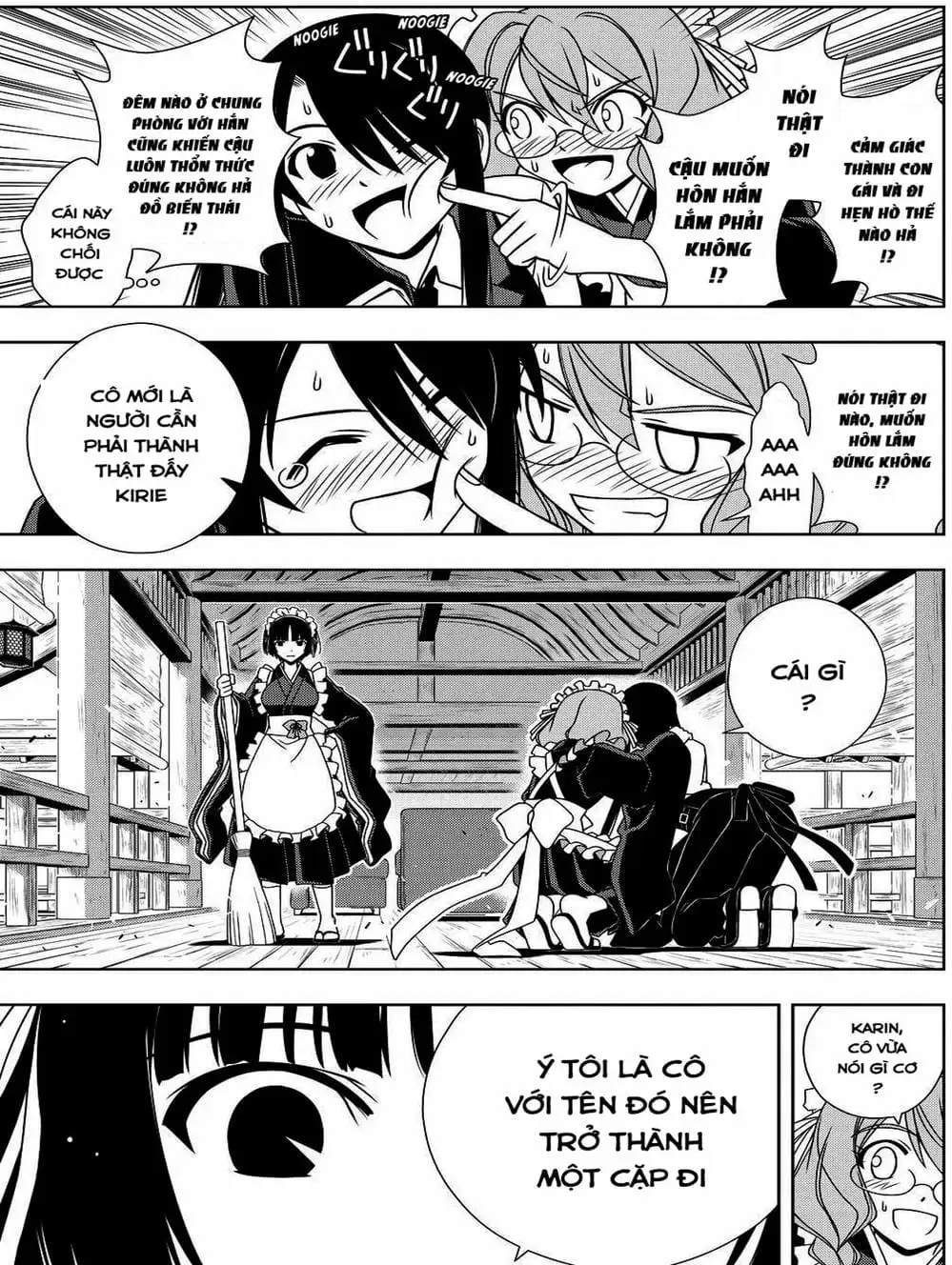 Truyện Tranh Lựa Chọn Phân Kỳ - Uq Holder! trang 9